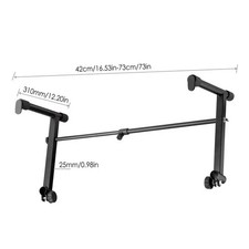 X-förmiger Doppel-Tastaturständer für Studio Bühne flexible Höhenverstellung Studio und Stage Equipment price