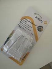 Safety 1st Baby Schrankschlösser breiter Griff Riegel 7 Stück Baby-Cabinet Lock price