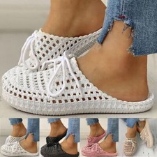 Damen Sommer Strand Schuhe Damen Casual Hausschuhe Sandalen Hollow Out Damen-Casual Schuhe price
