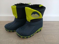 Winterstiefel Boots Stiefel Gefüttert Blau Gr. 26 Lupilu mit Blinkeffekt Jungen-Stiefel price