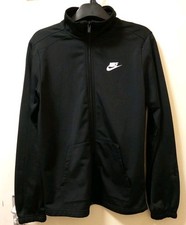 Nike Trainingsanzug Junior Jacke Oberteil schwarz Gr. XL 158-170cm 38in Full Zip gebraucht Jungen-Tracksuit price
