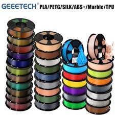 Geeetech 1.75mm Matte ASA PLA HS-PLA PETG SILK Marble ABS+ TPU Filament 0.5/1kg Filament price