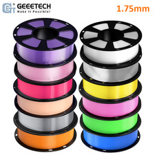 Geeetech 1KG 3D Drucker Filament 1.75MM PLA/PETG/ABS+/TPU/ASA/SILK/PLA-0.5KG Neu Filament price