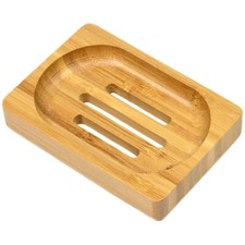 Robuste Bambus Seifenschale Seifen-Schale Seifendose Soap Dish, mit 3 Schlitzen Seife Dish price
