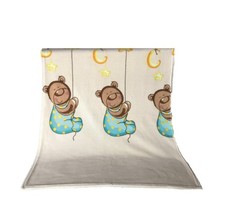 Baby Kuscheldecke Wohndecke Fleece Krabbeldecke Schmusedecke 75x100 cm Baby-Decke price