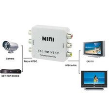 PAL NTSC SECAM Auf NTSC PAL Converter Mini TV System Video Converter Adapter Video Systems Converter & Adapter price