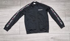 Mädchen Adidas Trainingsanzug Oberteil - 9 bis 10 Jahre - schwarz und pink Mädchen-Tracksuit price