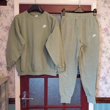 Nike Trainingsanzug Sweatshirt Oberteil Hose Grün Kinder Mädchen XL Alter 13-15 Top Mädchen-Tracksuit price