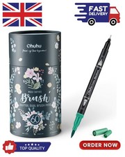 Ohuhu Farbstifte, 60 Dual Tip Brush Pens Filzstifte, Kunstmarker mit für Chisel Tip (Calligraphy) Stift price