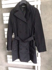 Damen Trenchcoat Kurzmantel, TOM  TAILER,  schwarz, Größe 36 mit Gürtel Damen-Trench Mantel price