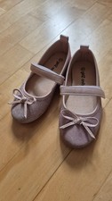 Schuhe, Ballerina, Rosa, glitzernd,  Mädchen, Gr.  27, kaum getragen Mädchen-Ballerinas price
