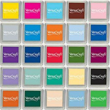 VERSACRAFT QUADRATISCHES ERHABENES ARCHIV-GUMMISTEMPELKISSEN 29 FARBEN ZUR AUSWAHL Stamp & Ink Pad price