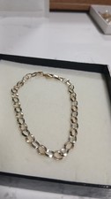 Armband 9 kt Gelb- und Weißgold. Gold Bracelet price