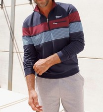 406798 Witt Weiden Herren Sweatshirt marine weinrot  Gr. 60 / 62 NEU Herren-Sweatshirt price