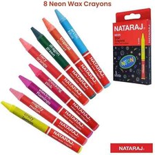 Wachsmalstifte Neon Farben leuchtend Premium Färbung Easy Grip Chunky Kinder Schule Wax Crayons price