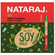 SUPER Wachsmalstifte, 12er Pack, verschiedene Farben, Kunst & Handwerk, Easy Grip Wax Crayons price