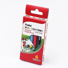 6 Stück Wachsmalstifte in verschiedenen Farben Wax Crayons price