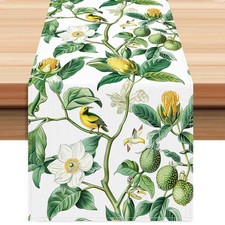 Passionsfruchttisch für Küche Esstisch 33x183 cm grün Polyester Dining & Küche Table price