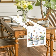 Tisch 33 x 183 cm Floral Schmetterling Design für Küche Esszimmer für deko Dining & Küche Table price