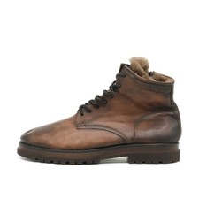Bugatti Herren Schnürboots Leder Warmfutter Braun Boots Stiefel EU 44 Herren-Stiefel price