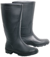 Gummistiefel Gartenstiefel Regenstiefgel Farbe schwarz Größe 36-50 Herren-Stiefel price