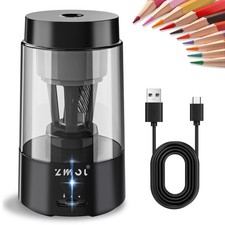 ZMOL Vollautomatischer Elektrischer Bleistiftspitzer, Wiederaufladbarer Bleistiftspitzer Pencil Sharpener price