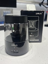ZMOL Elektrischer Bleistiftspitzer Wiederaufladbar Auto Stop USB-C 3 Modi 6-8 mm Schwarz Pencil Sharpener price
