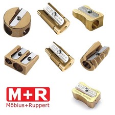Mobius Ruppert massiver Messing Bleistiftspitzer Einzel Doppelloch strapazierfähig Metall Pencil Sharpener price
