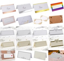 50 Hochzeitstisch Ort Namenskarten - 19 verschiedene Kartendesigns zur Auswahl Conference Table price