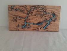 Handgefertigte Lichtenberg fraktal gebrannte Eiche Wandbild Panel - einzigartiges Holzdekor Multi-piece / Forex Wall Art price