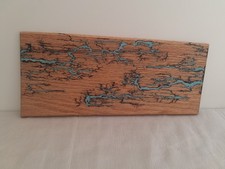 Handgefertigte Lichtenberg fraktal gebrannte Eiche Wandbild Panel - einzigartiges Holzdekor Multi-piece / Forex Wall Art price
