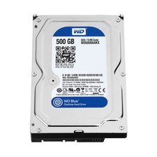 Hard drive Western Digital WD Blue WD5000AAKX 500GB SATA _DAMAGED Hard Drives price