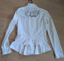 DISNEY - Extravagante Weiße Sweatjacke, Größe M Damen-Jacke price
