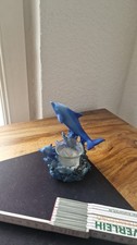 Delphin Kerzenhalter gebraucht blau Kerzenhalter price