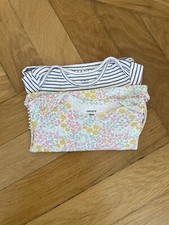 Carter‘s Baby Body Bodysuit 74 9 Monate Set 2 Teilig Mädchen Weiß Oberteil Baby-Bodysuit price