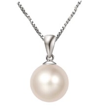 Atemberaubender Perlen Anhänger Kette Ohrringe Ohrstecker 925 Sterling Silber Damen Schmuck Silver Necklace price