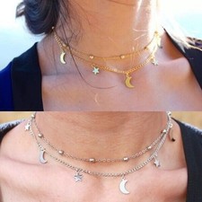 Damen Halsketten Herz Halskette lange Kette Choker Perlen Silber Gold Anhänger Silver Necklace price