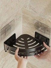Bohrfrei Dusch Caddy 1/2 Stück Eck Aufbewahrung Regal Regal für Bad Küche Badezimmer-Shelf price