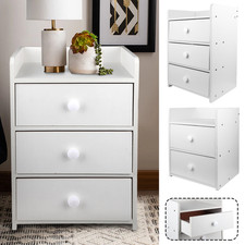 Nachttisch Nachtschrank Kommode Konsole Ablage Schlafzimmer 2/3 Schubladen Nachttisch price