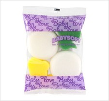 4er Pack Baby Badewanne First Steps weiche und sanfte Schwämme Brandneu Baby-Bath Sponge price