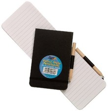 Polizei Stil Notizbuch elastischer steifer Einband mit GRATIS Bleistift 96 Blatt Notizblock Notebook & Notepad price