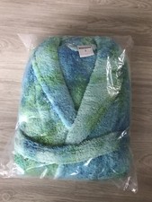 Kuscheliger Bademantel Gr. XXL  grünblau „neu" Bademantel price