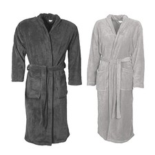 heimtexland ® Super Soft Bademantel Teddy Fleece Morgenmantel Unisex Typ878 Bademantel price