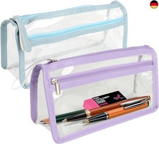 2 Stück Mäppchen Aesthetic, Mäpchen Federmappe Aesthetic Pencil Case, Tr Pencil Case price