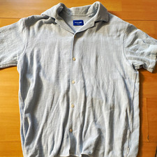 JACK & JONES Originals Herren Kurzarm Button-Down Hemd Kragen grau Gr. M Herren-Hemd price