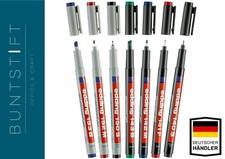 EDDING Folienschreiber-Folienstift OHP Marker S M F  0,3-0,6-1 mm 4 Farben Marker Stift price