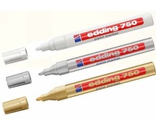 Lackmalstift Edding 750 Lackmarker Lackstift 2-4 mm 12 Farben   Steine bemalen Marker Stift price
