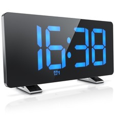 Bearware Design Radiowecker 7 Tasten 2 Weckalarme Snooze LED 15 FM Speicher Wecker & Radios price