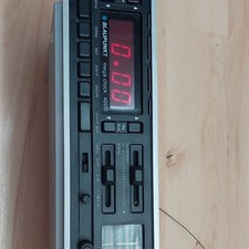 Blaupunkt Mega Clock 4000 Radiowecker digital Radio Datum silber/schwarz Wecker & Radios price