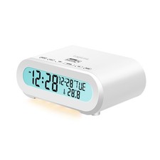 Radiowecker Wecker Radio FM Alarm Temperatur Timer Display weiß Wecker & Radios price